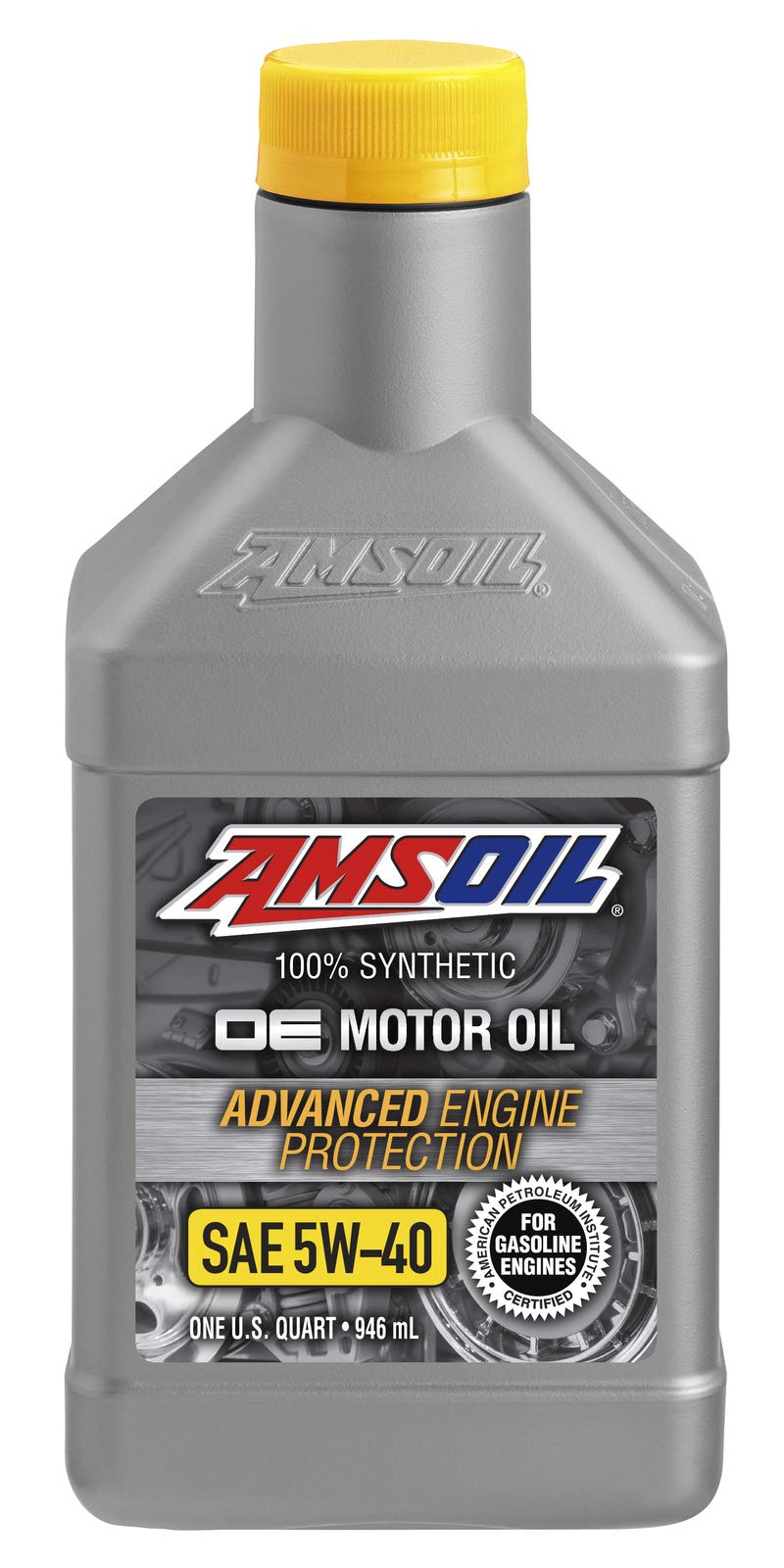 Amazon | (正規輸入品)AMSOIL OE 100% SYNTHETIC MOTOR OIL 5W-40 | 車